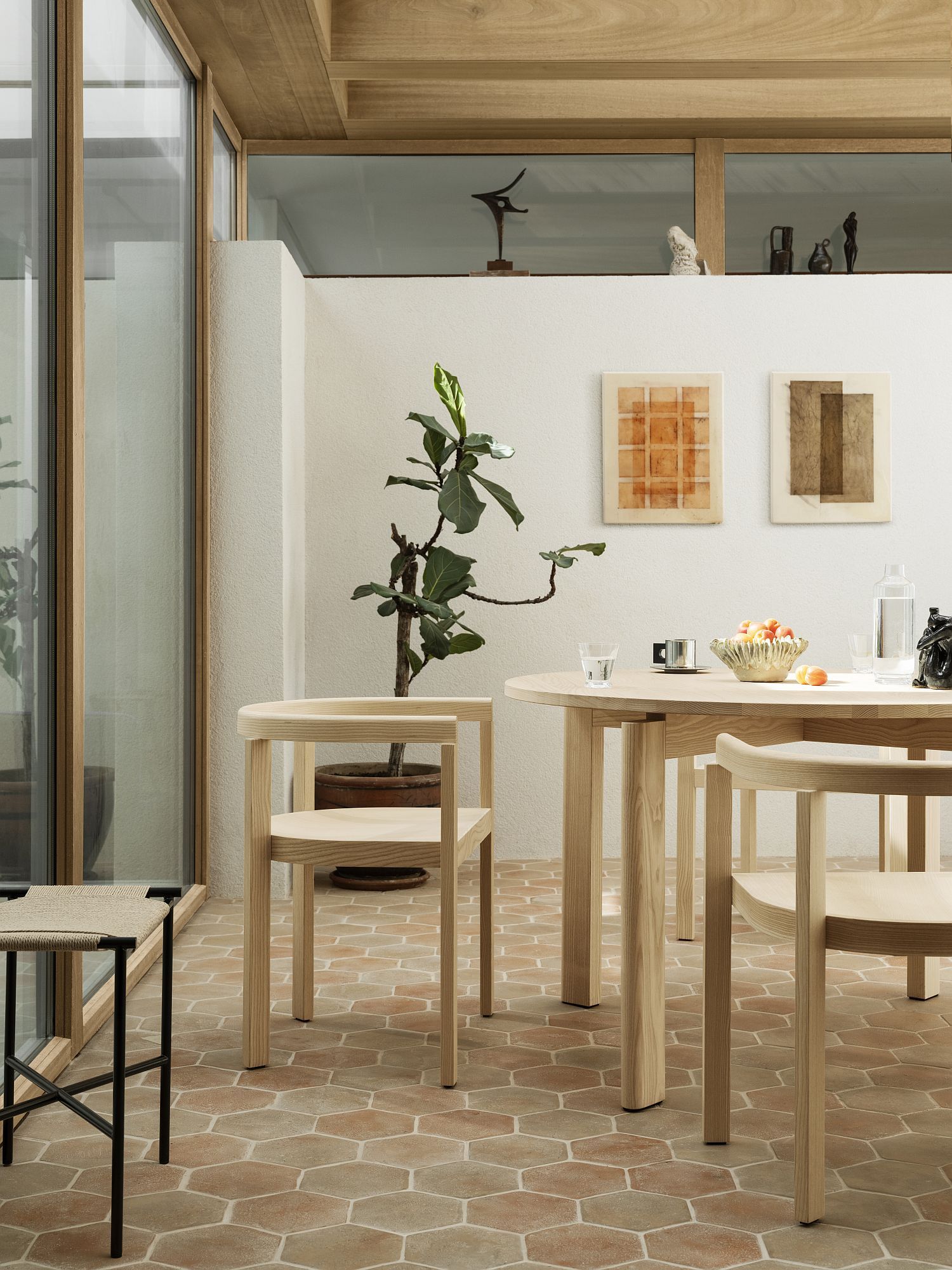 After Coussin de siège pour Dining chair Chaise Fritz Hansen