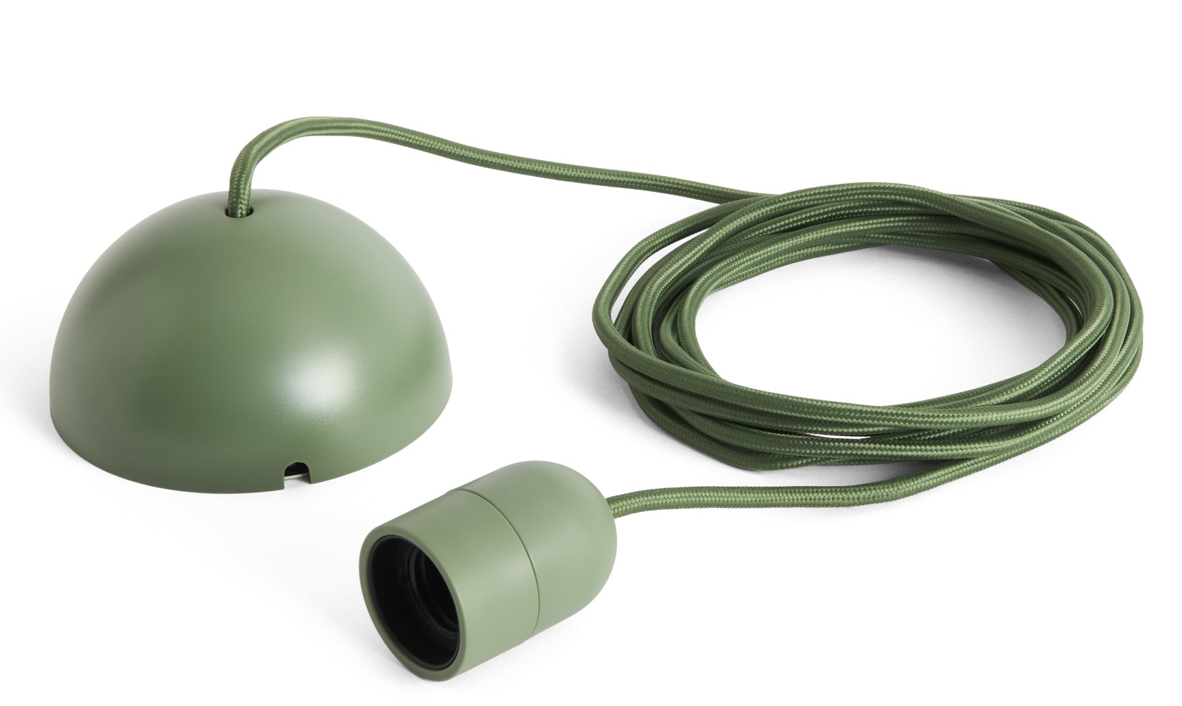 Common Cord Set / Set de douilles pour lampe suspendue Hay Vert jardin