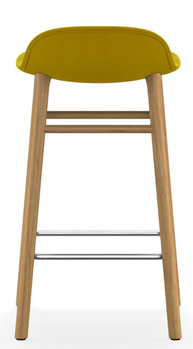 Form Barstool tabouret de bar H 65 cm Chêne Rembourré Normann Copenhagen