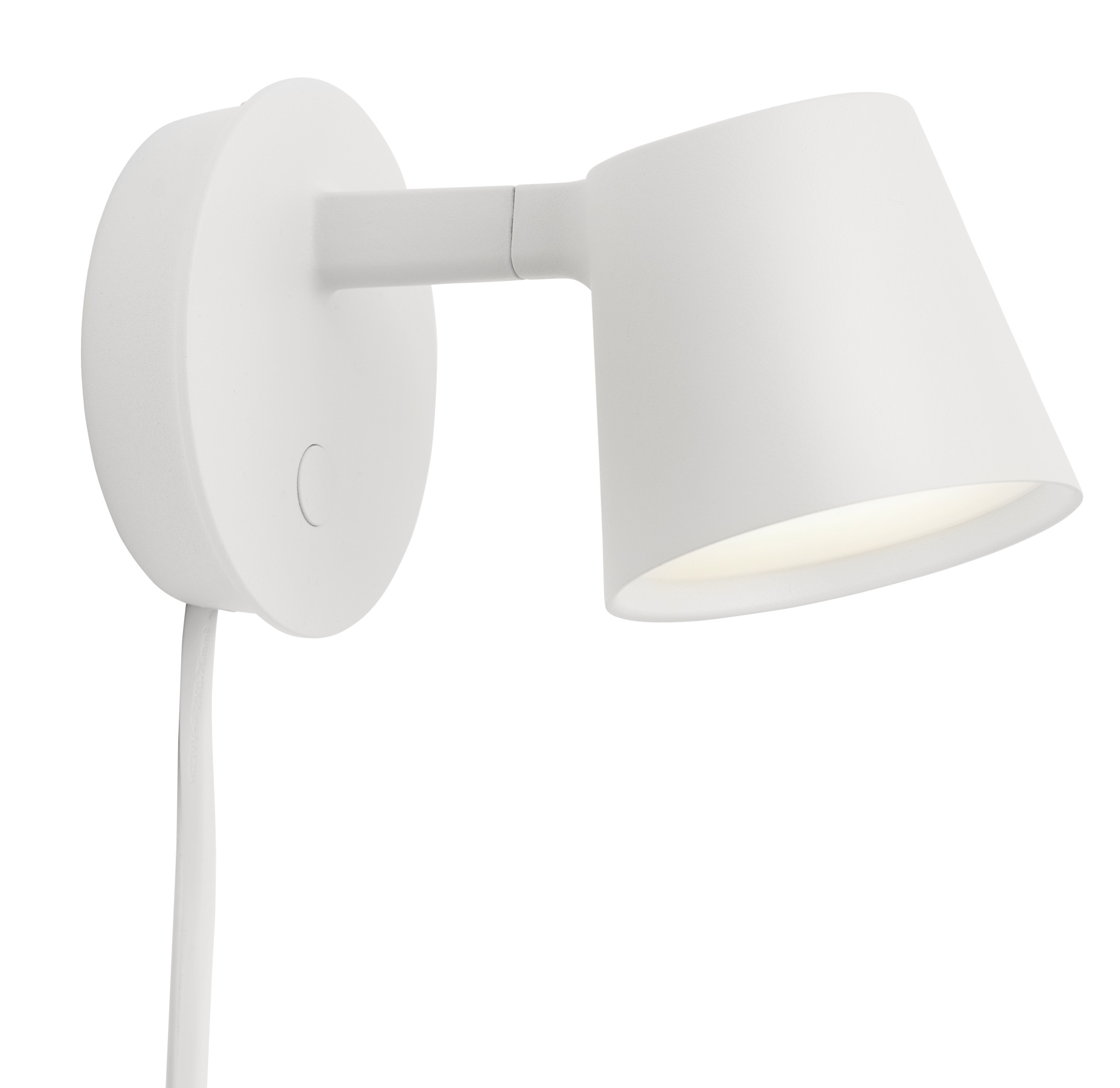 Tip Wall Lamp Applique murale Muuto Blanc