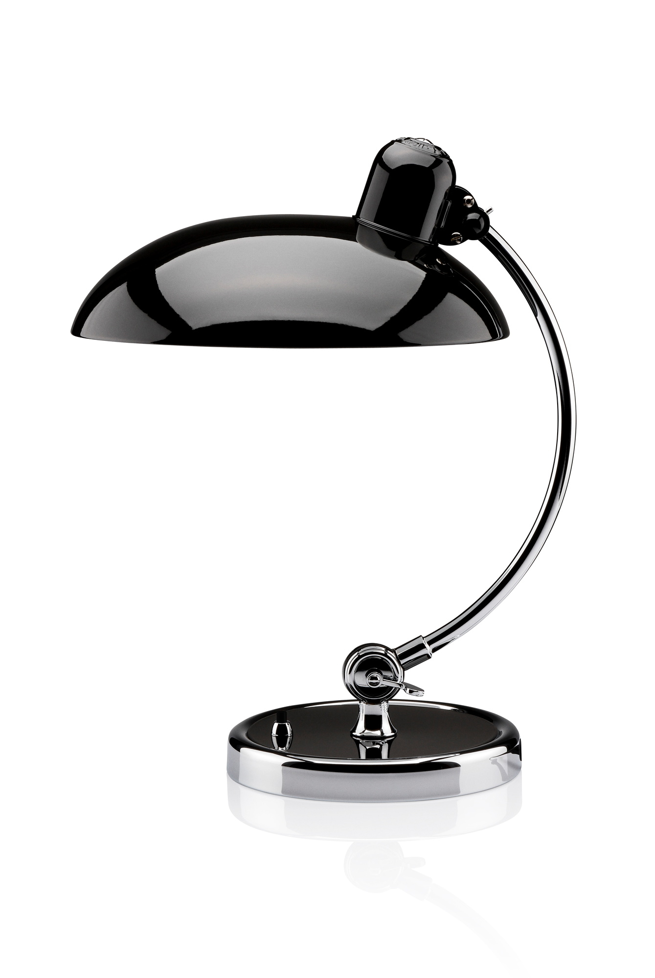 6631 T Luxus Lampe de table KAISER idell Fritz Hansen noir laque