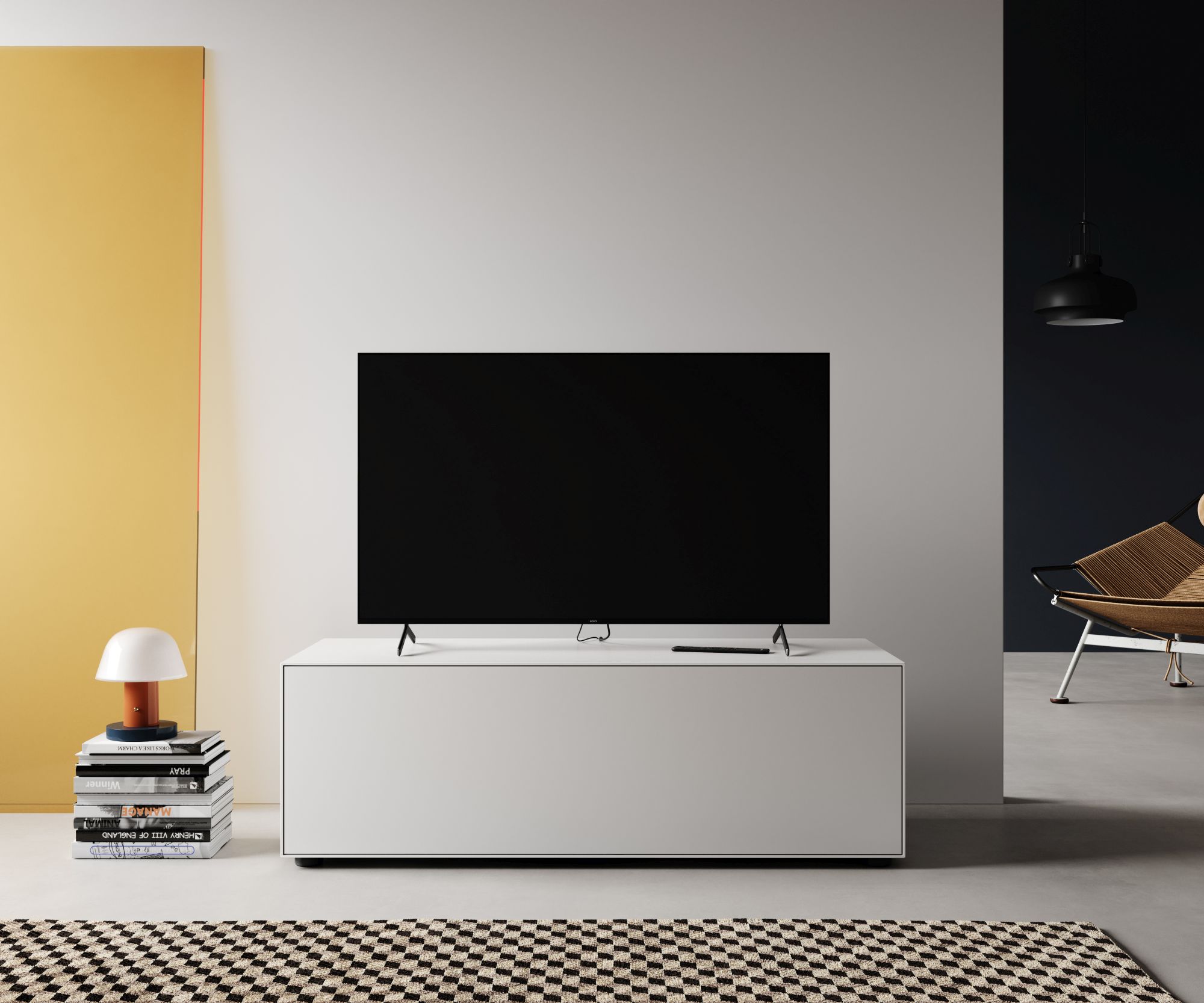 Pur Box TV-Lowboard avec porte média Piure QUICK SHIP