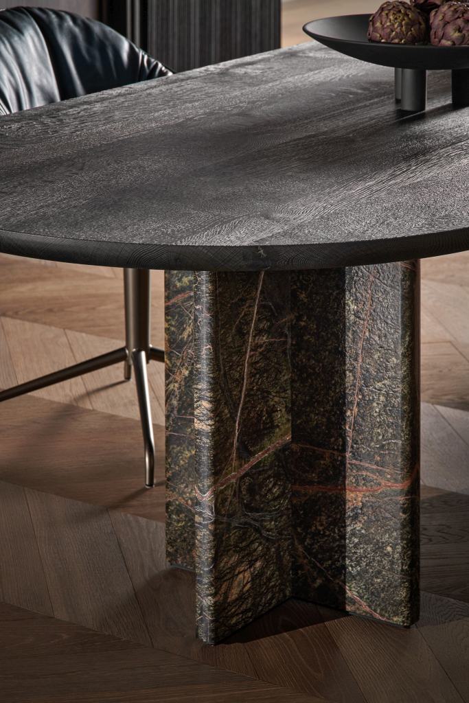 BC17 T-Rox Table ovale Table de salle à manger Janua 