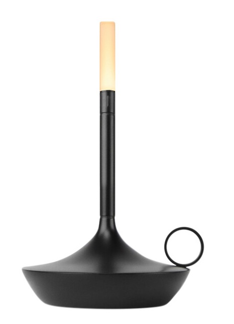 Wick S Portable light Lampe de batterie / Lampe de table avec USB Graypants