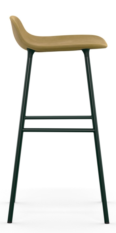 Form Barstool tabouret de bar H 75 cm Acier Rembourré Normann Copenhagen