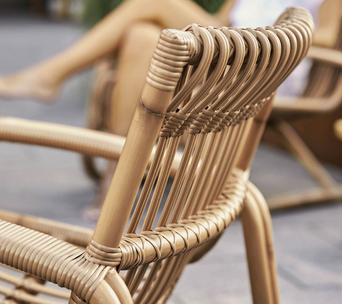 Curve Outdoor Lounge chaise Cane-Line