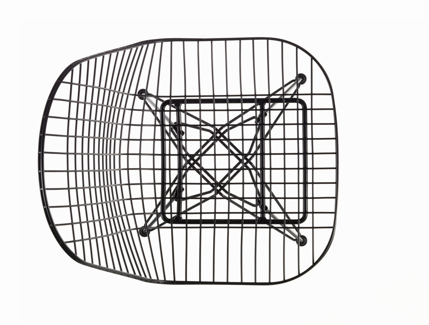 DKR Wire Chair Chaise assise rembourree Vitra