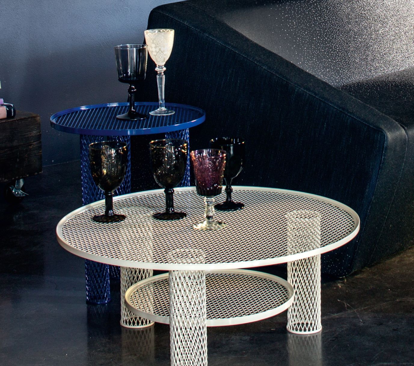 Net table d'appoint grande Encre Moroso