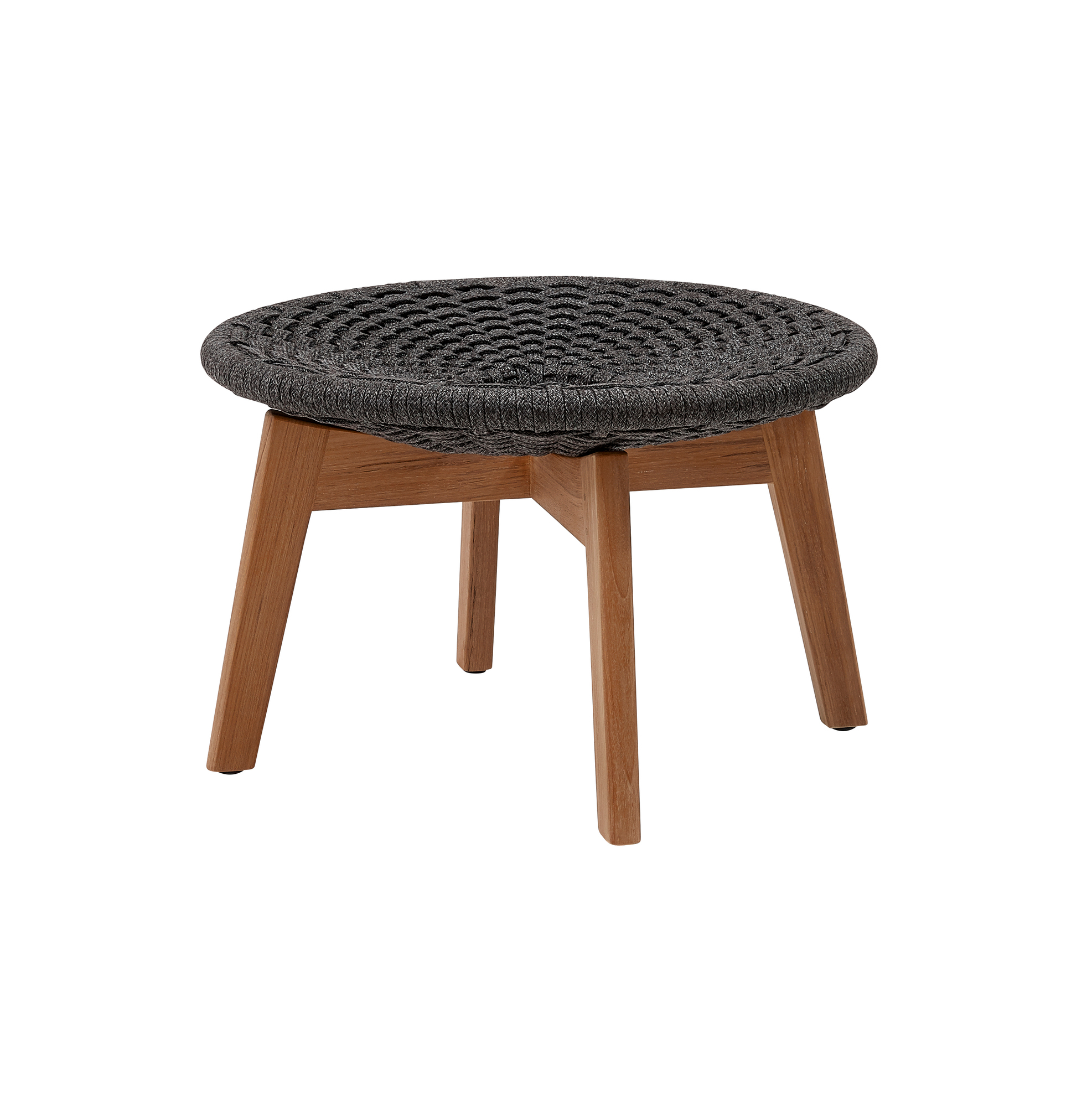 Peacock Outdoor Tabouret avec Coussin Cane-Line