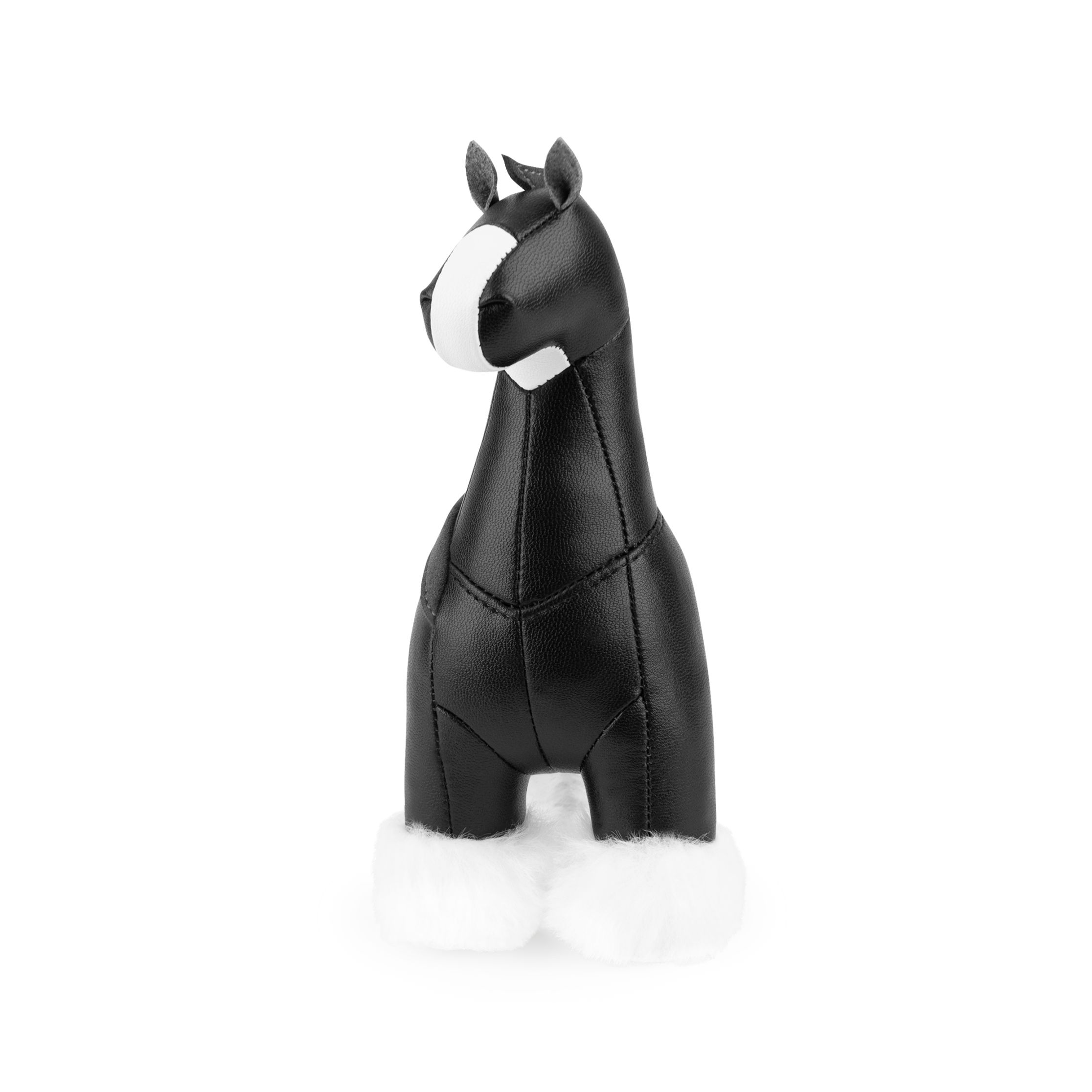 Presse-papiers cheval Shire noir/gris foncé Züny