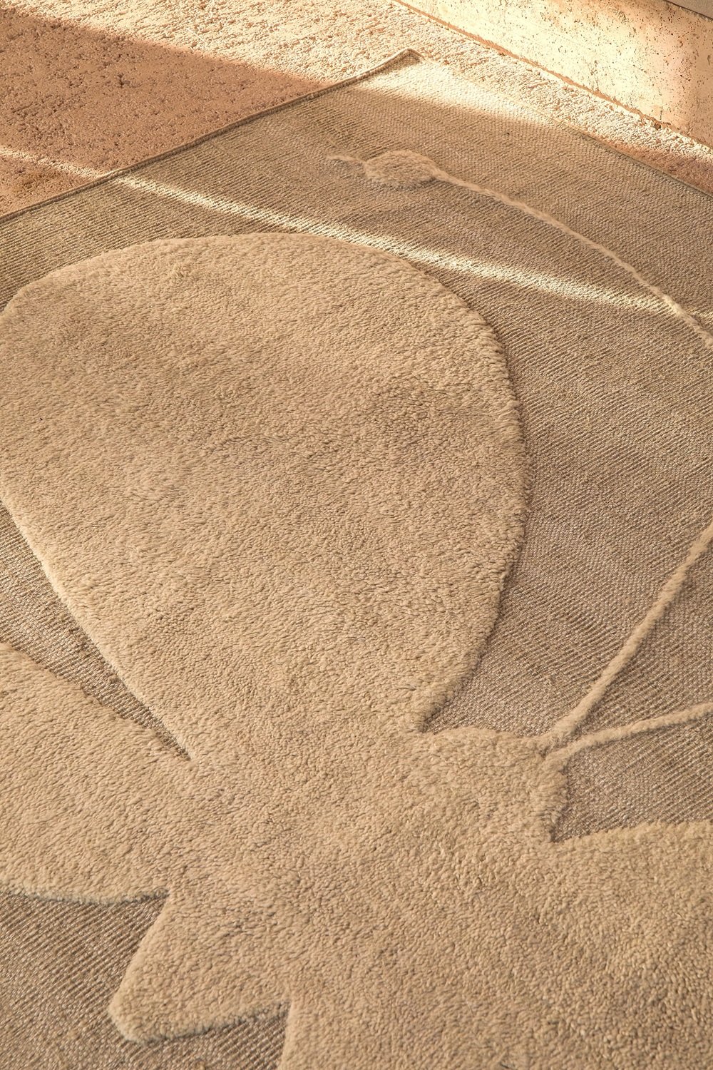 Lucia Eames Butterfly Wool Tapis Nanimarquina