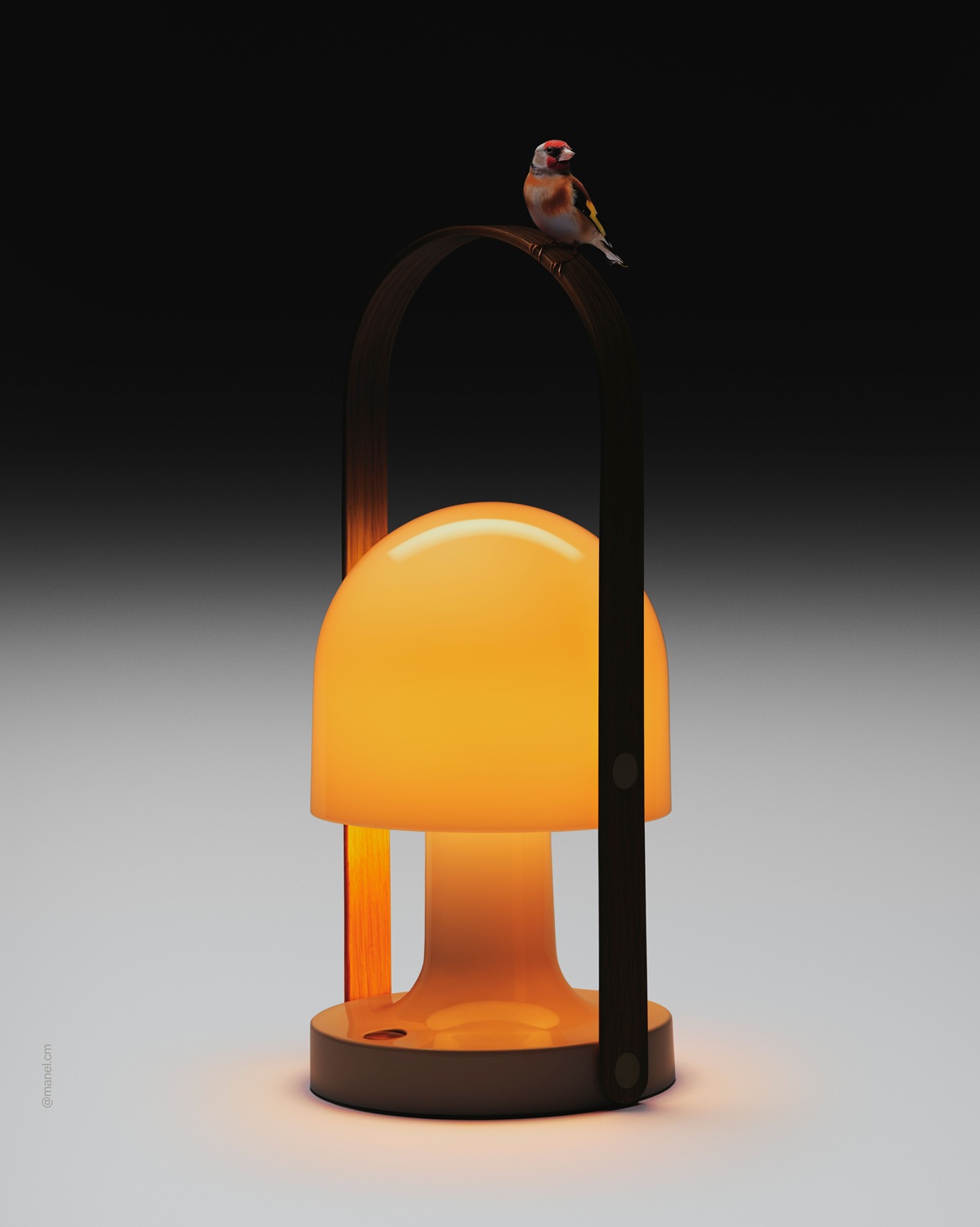 FollowMe Lampe de table / lampe de batterie marset