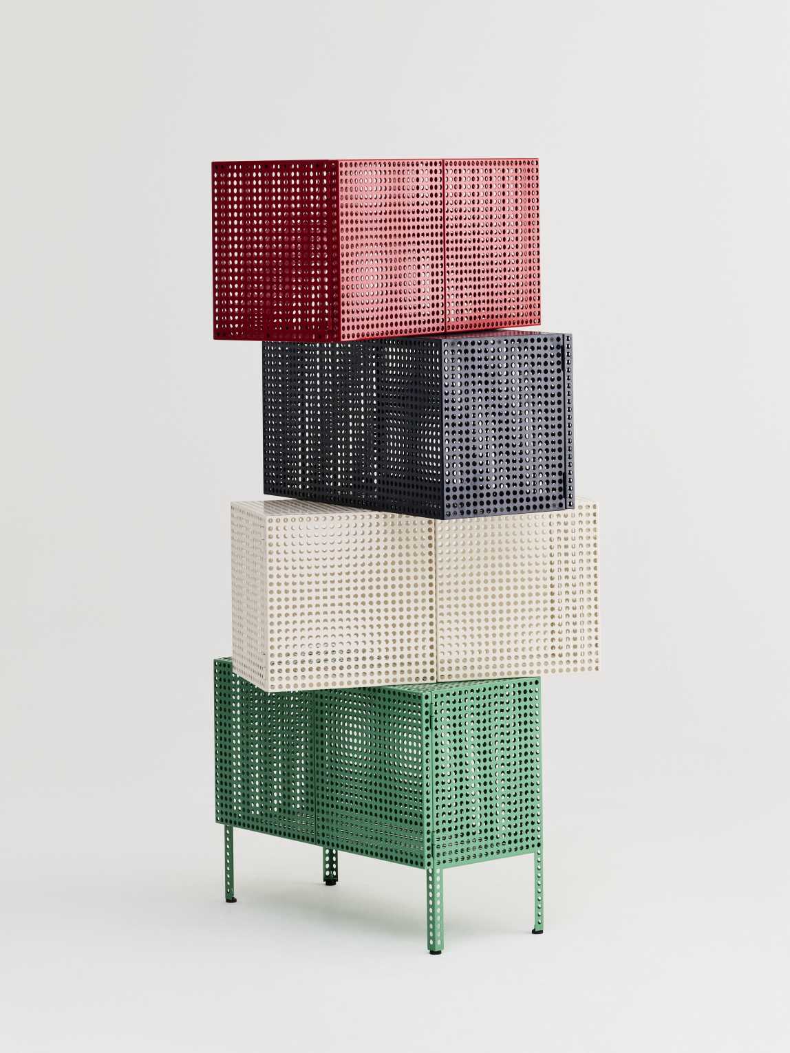 Perforated Cabinet Wall Small Wall Sideboard Hay