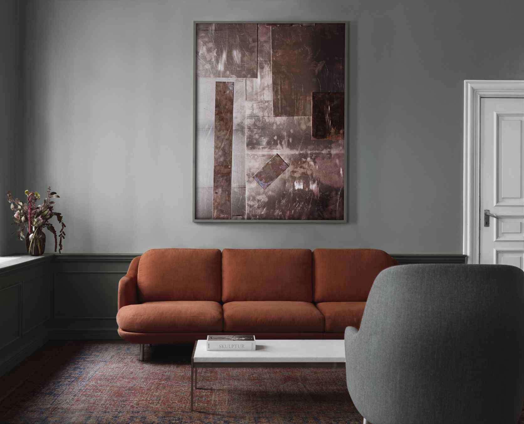 Lune Canapé 3 places Fritz Hansen