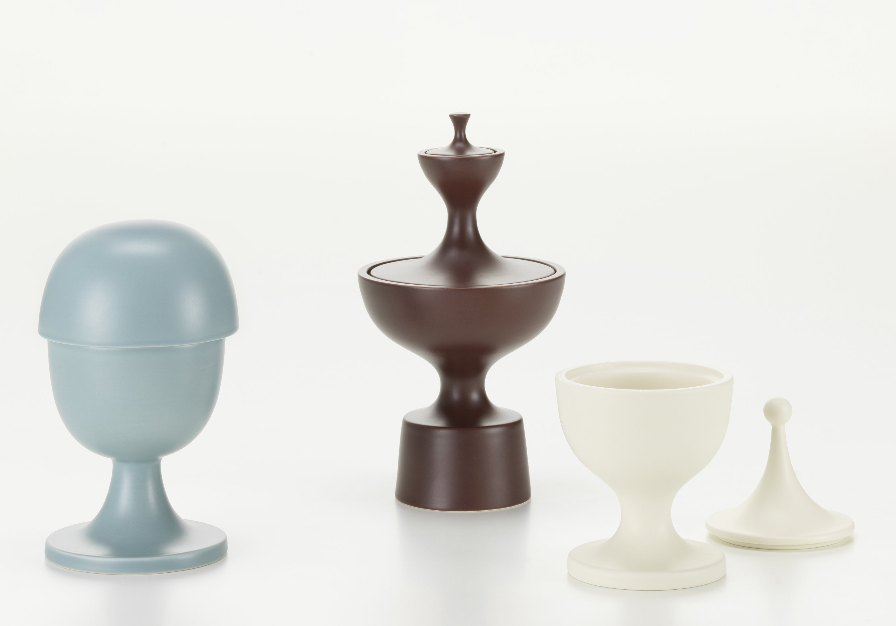  Ceramic Containers NO.2 Vitra Crème