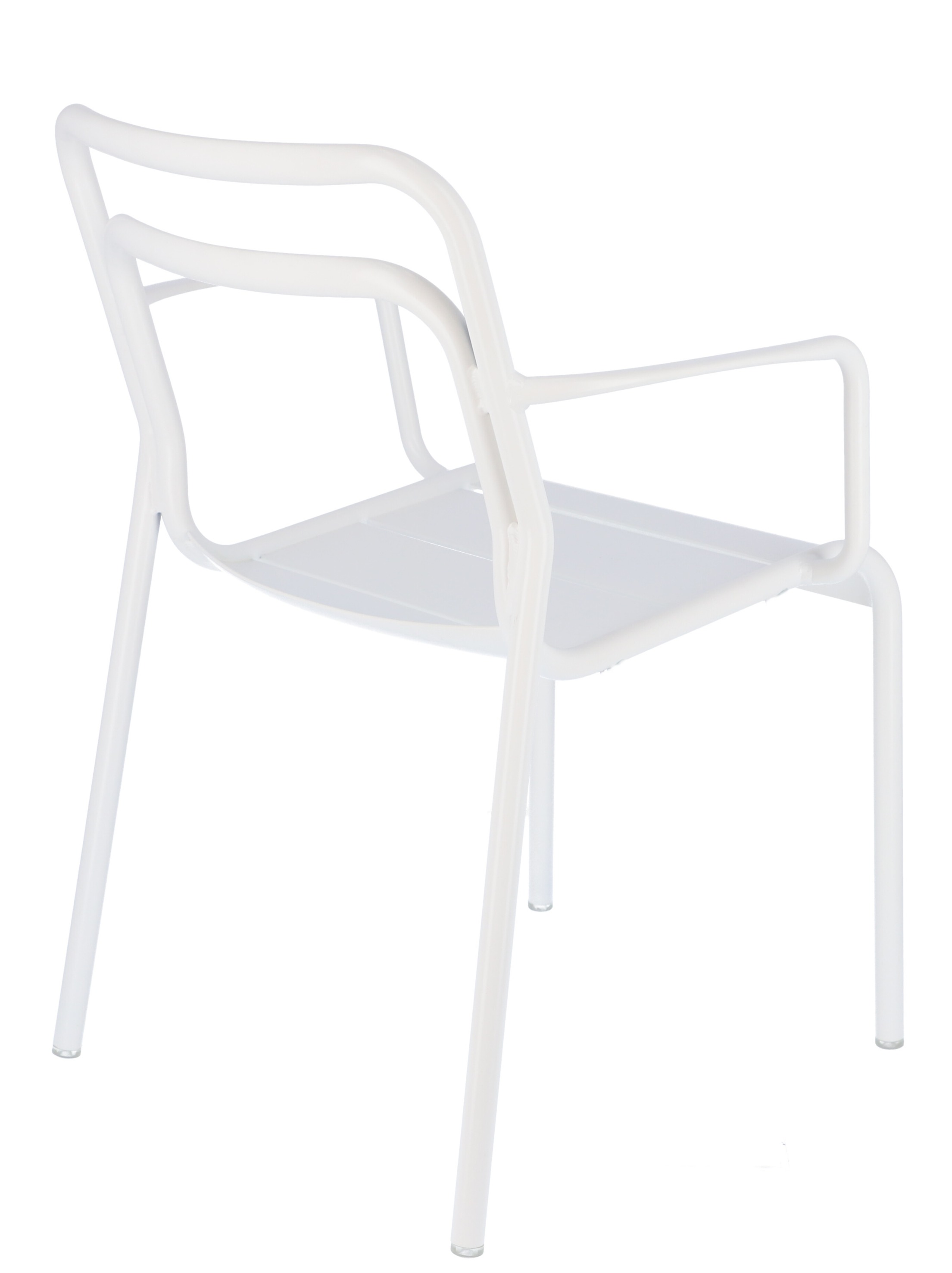 Live fauteuil empilable Outdoor Jan Kurtz Blanc
