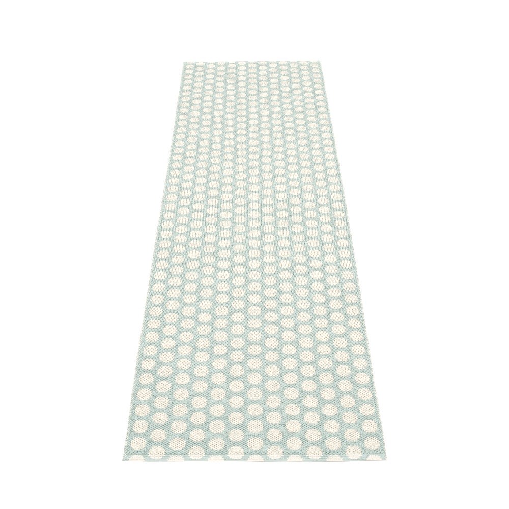 Noa Tapis synthétique 70x250 cm Pappelina Pale turquoise