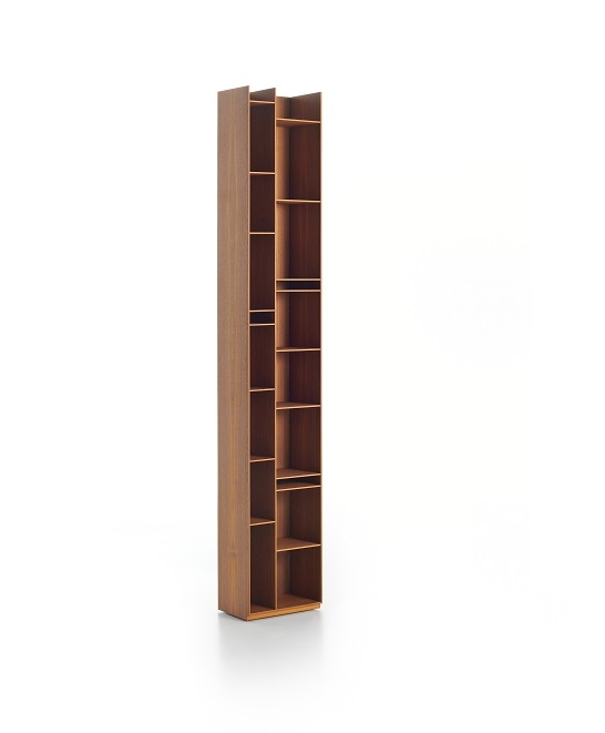 Random Wood Bookcase Bibliothèque 2C MDF Italia