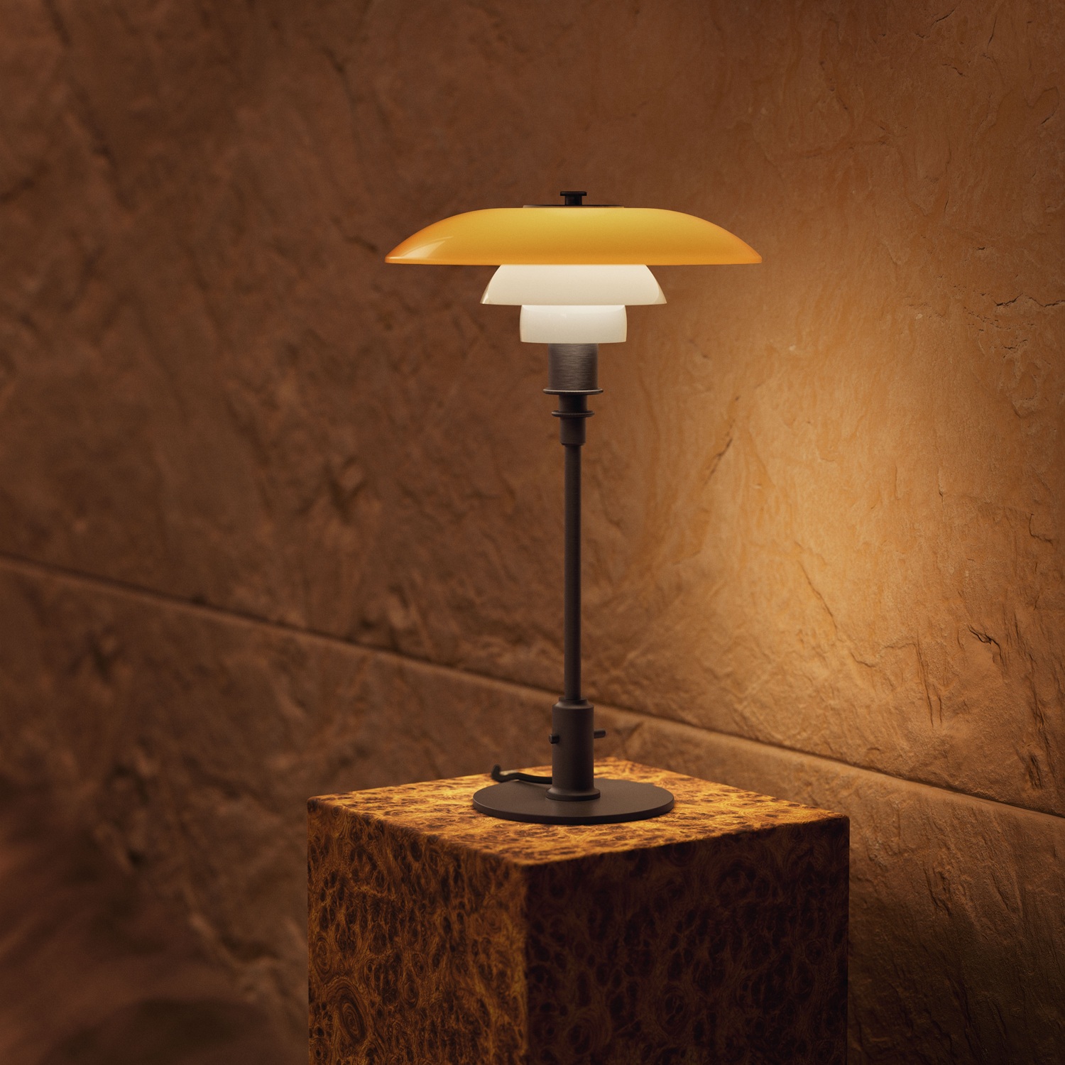 PH 3/2 Lampe de table Amber CENTENARY EDITION Louis Poulsen