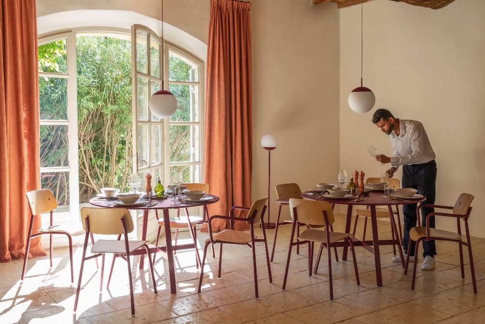 Studie Chair Chaise en chêne d'intérieur Fermob