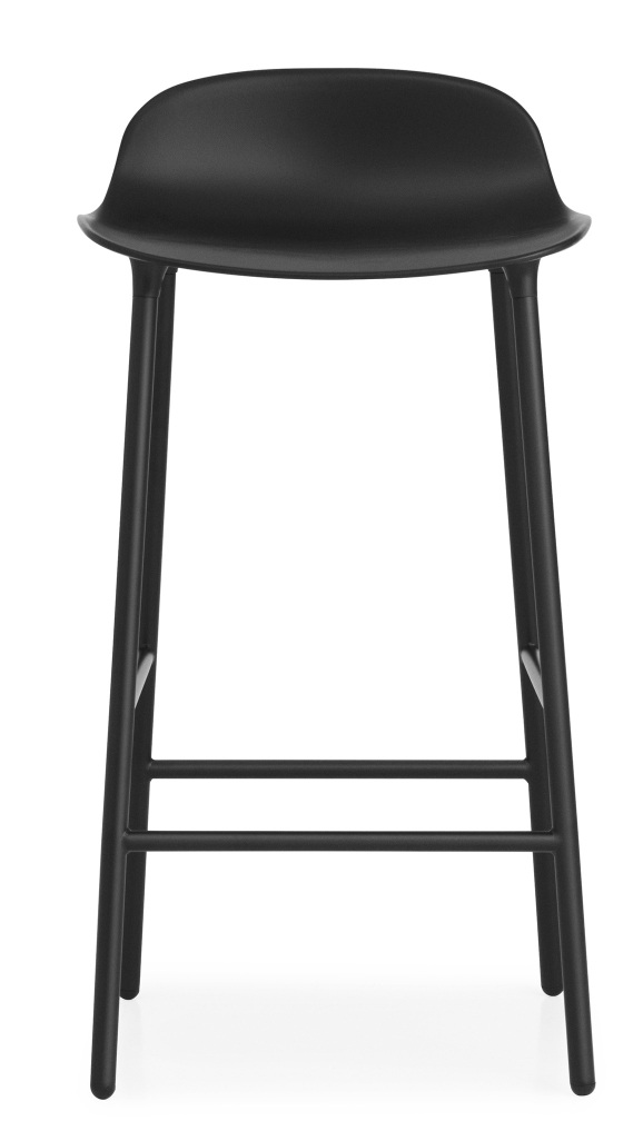Form Barstool tabouret de bar H 65 cm Acier Normann Copenhagen