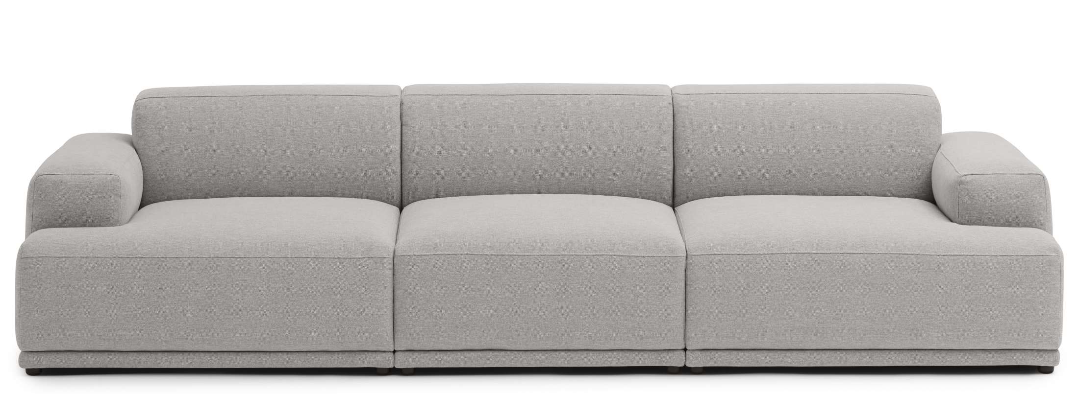 Connect Soft Modular Canapé 3 places Clay 12 Configuration 1 Muuto