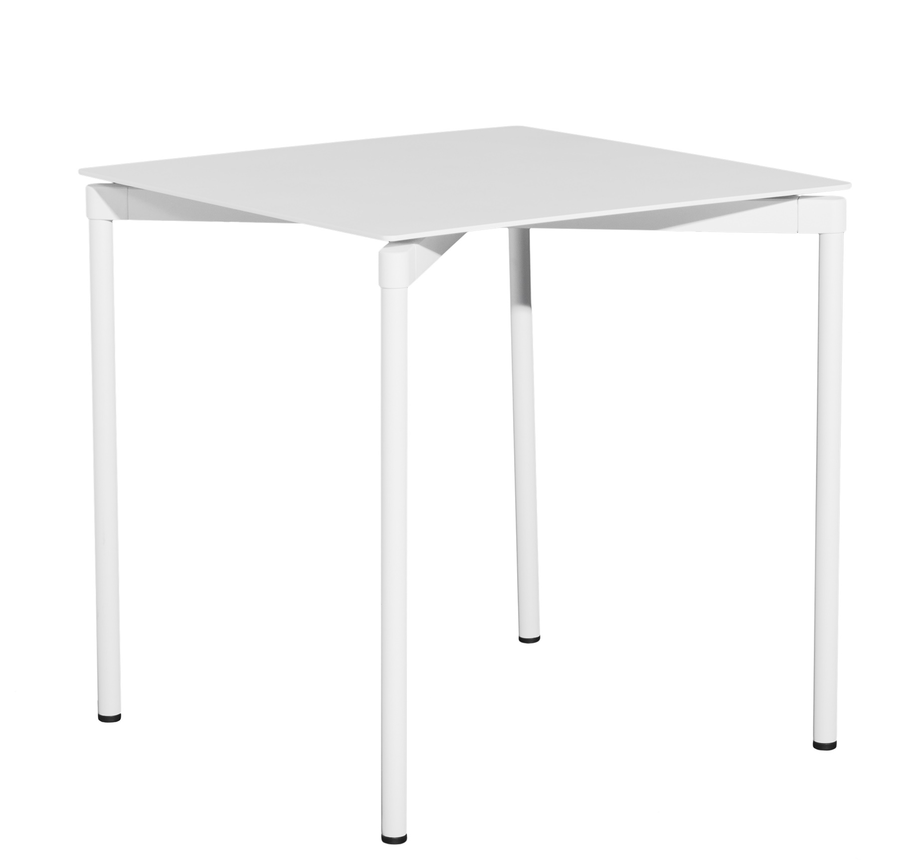 Fromme Dining Table Square Table de salle à manger carrée Petite Friture Blanc