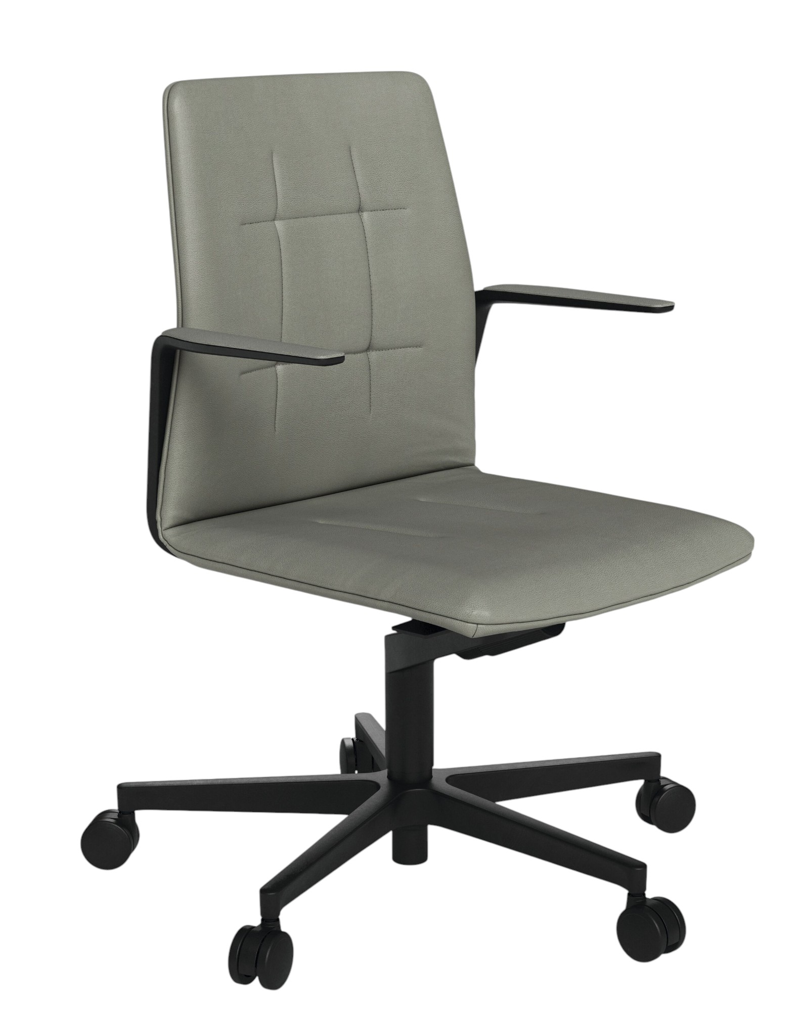 Leadchair Evo chaise pivotante / chaise de bureau avec pied en étoile à cinq branches Walter Knoll
