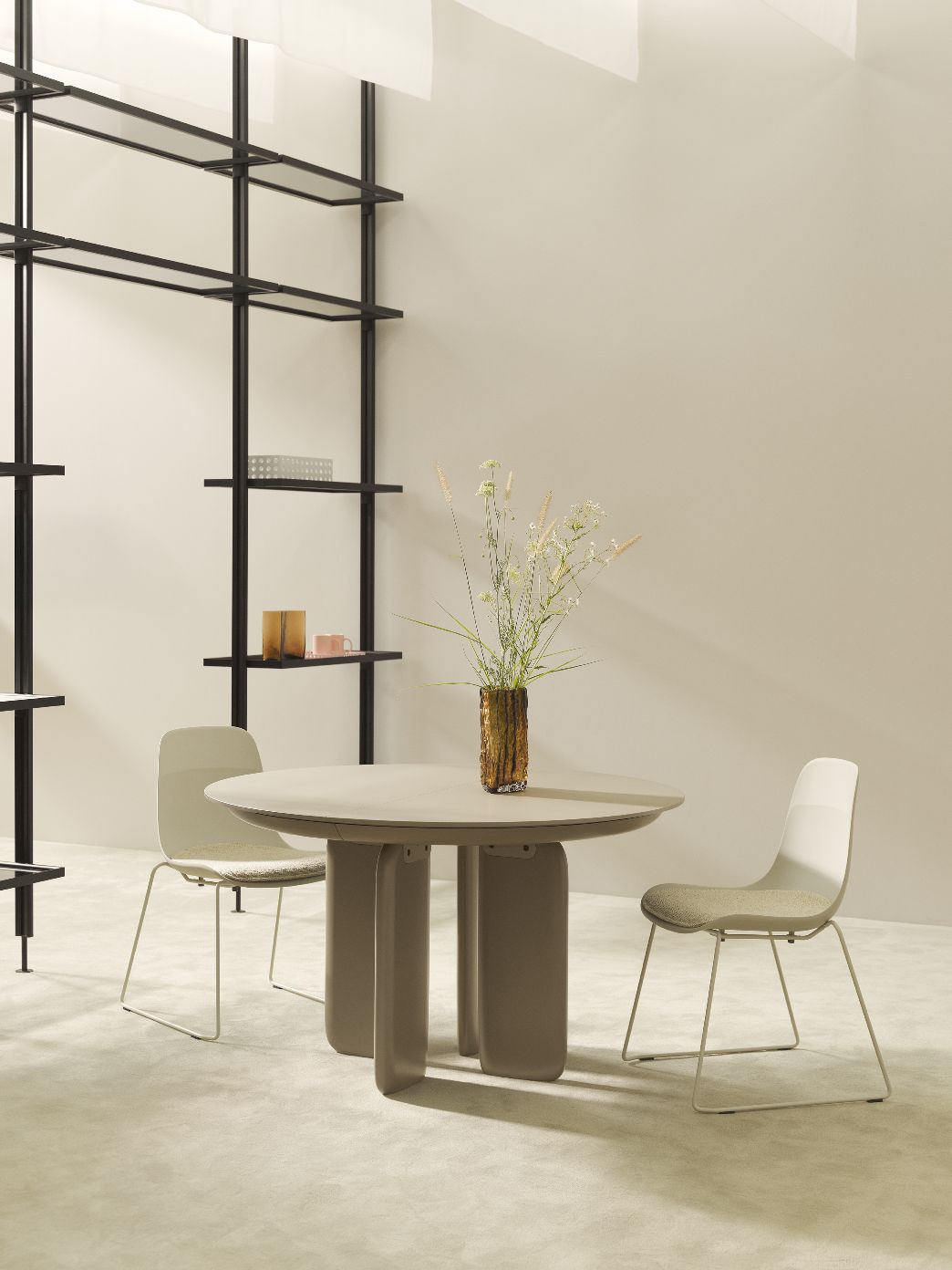 Pala Table (table de salle à manger) Kristalia