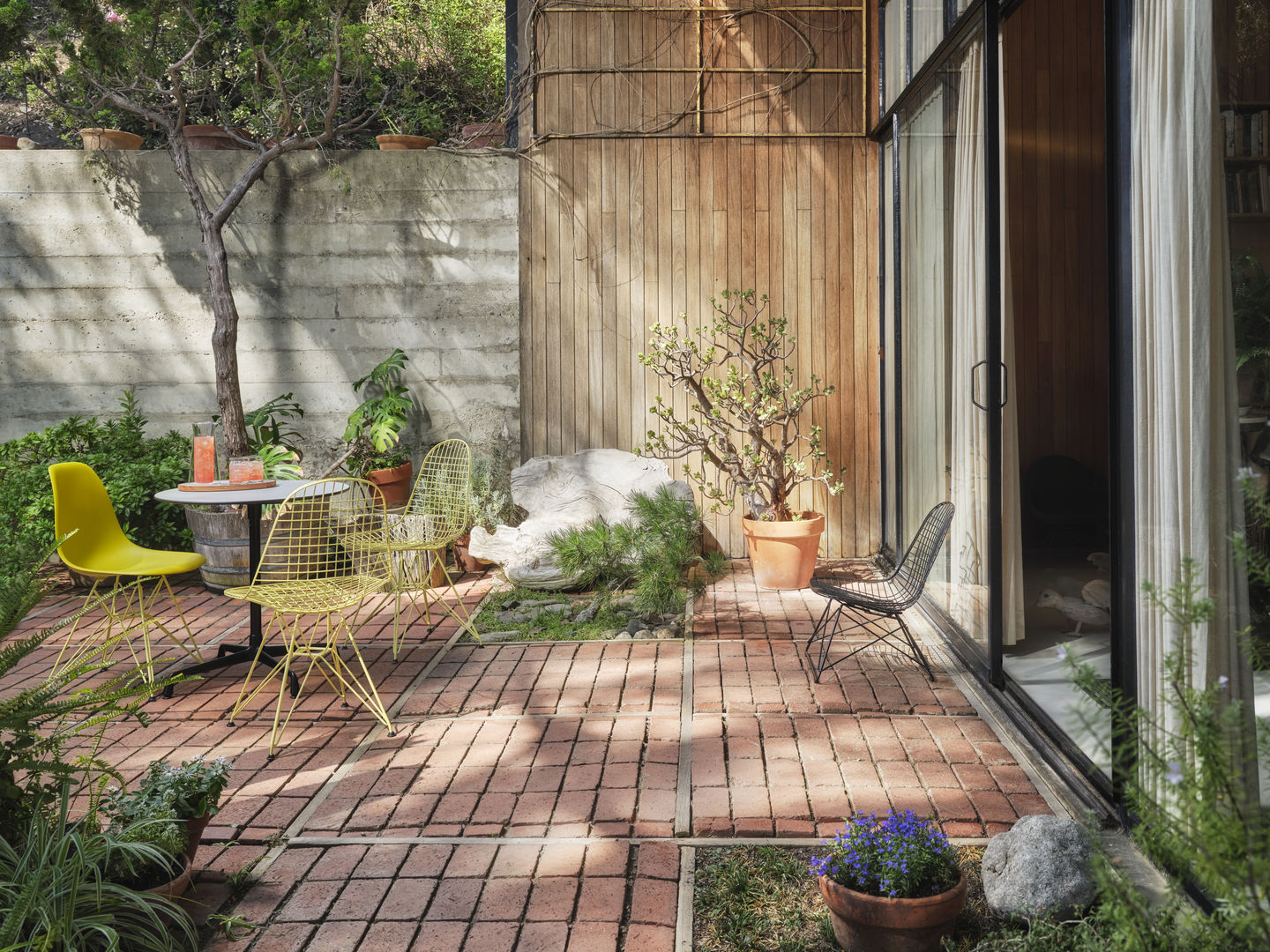 DKR Wire Chair Chaise assise rembourree Vitra