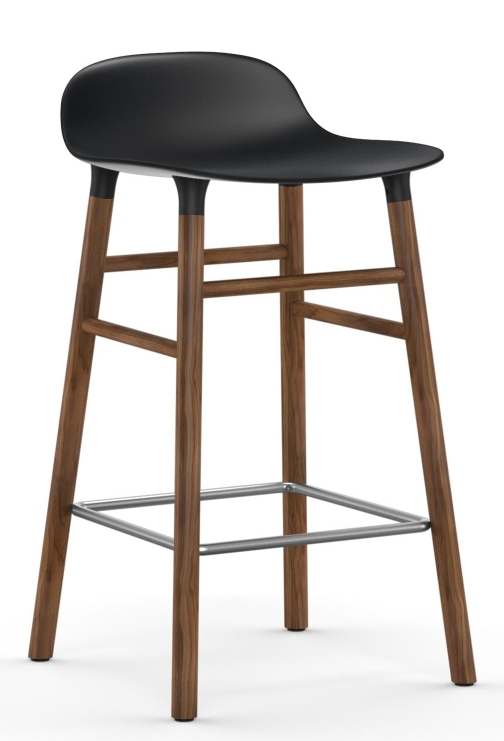 Form Barstool tabouret de bar H 65 cm Bois Normann Copenhagen