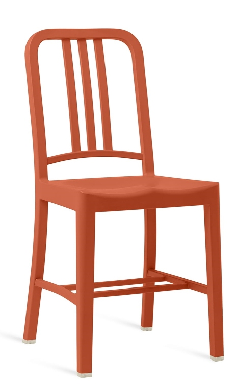 111 Navy Chair Chaise Emeco Persimmon