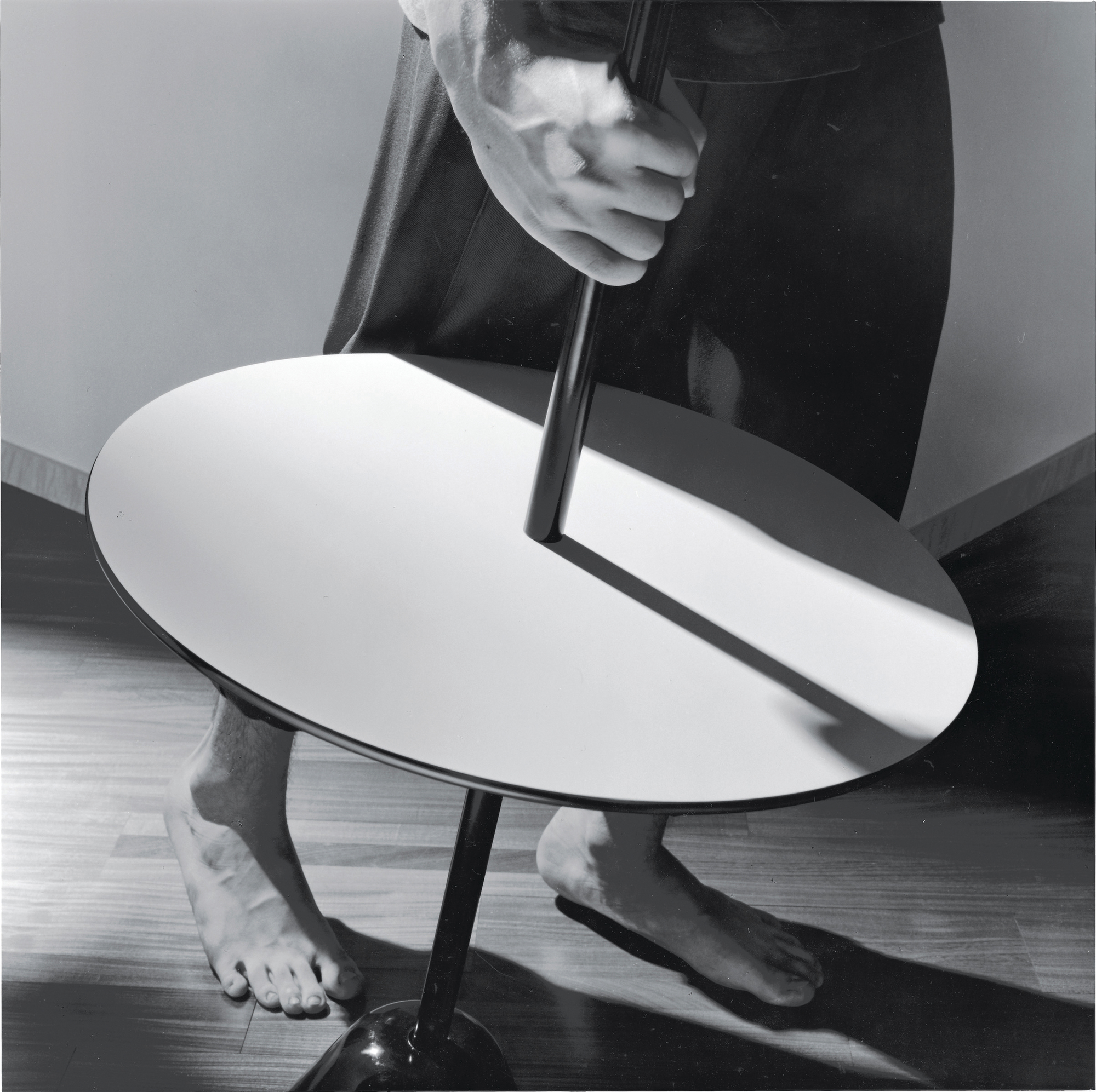 Servomuto Table d'appoint blanc Zanotta