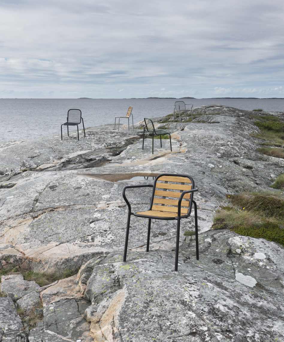 Vig Chair Wood Chaise d'extérieur Normann Copenhagen  