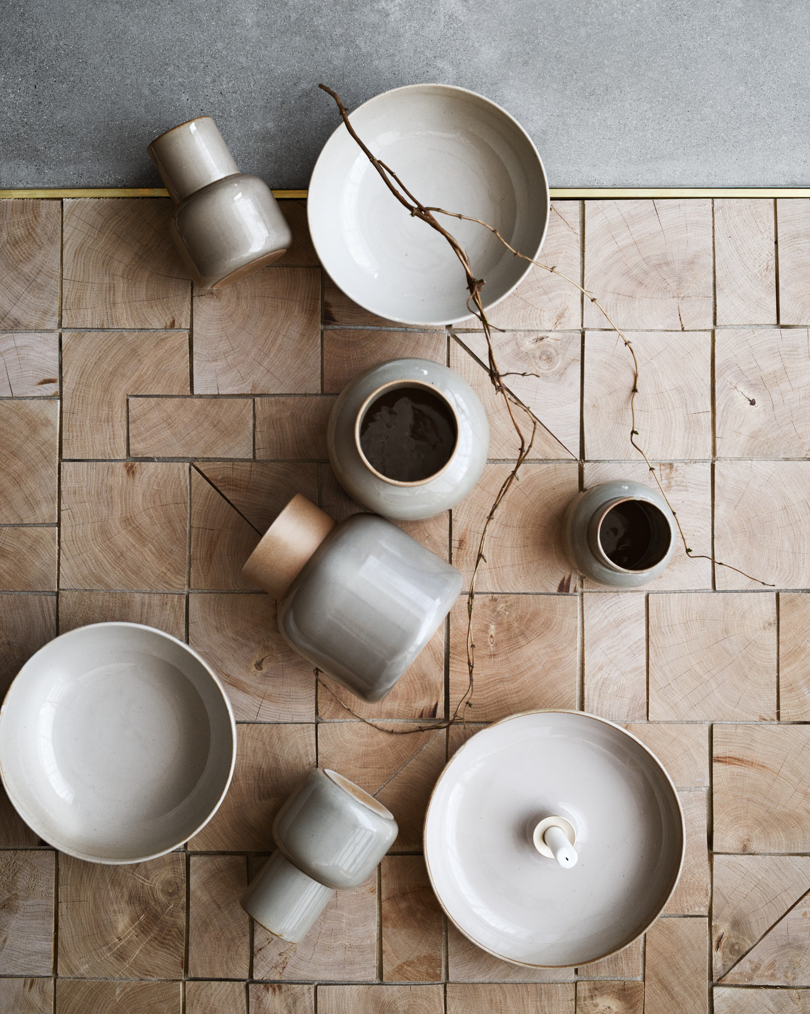Earthenware Bowl Bol Fritz Hansen OFFRE SPECIALE