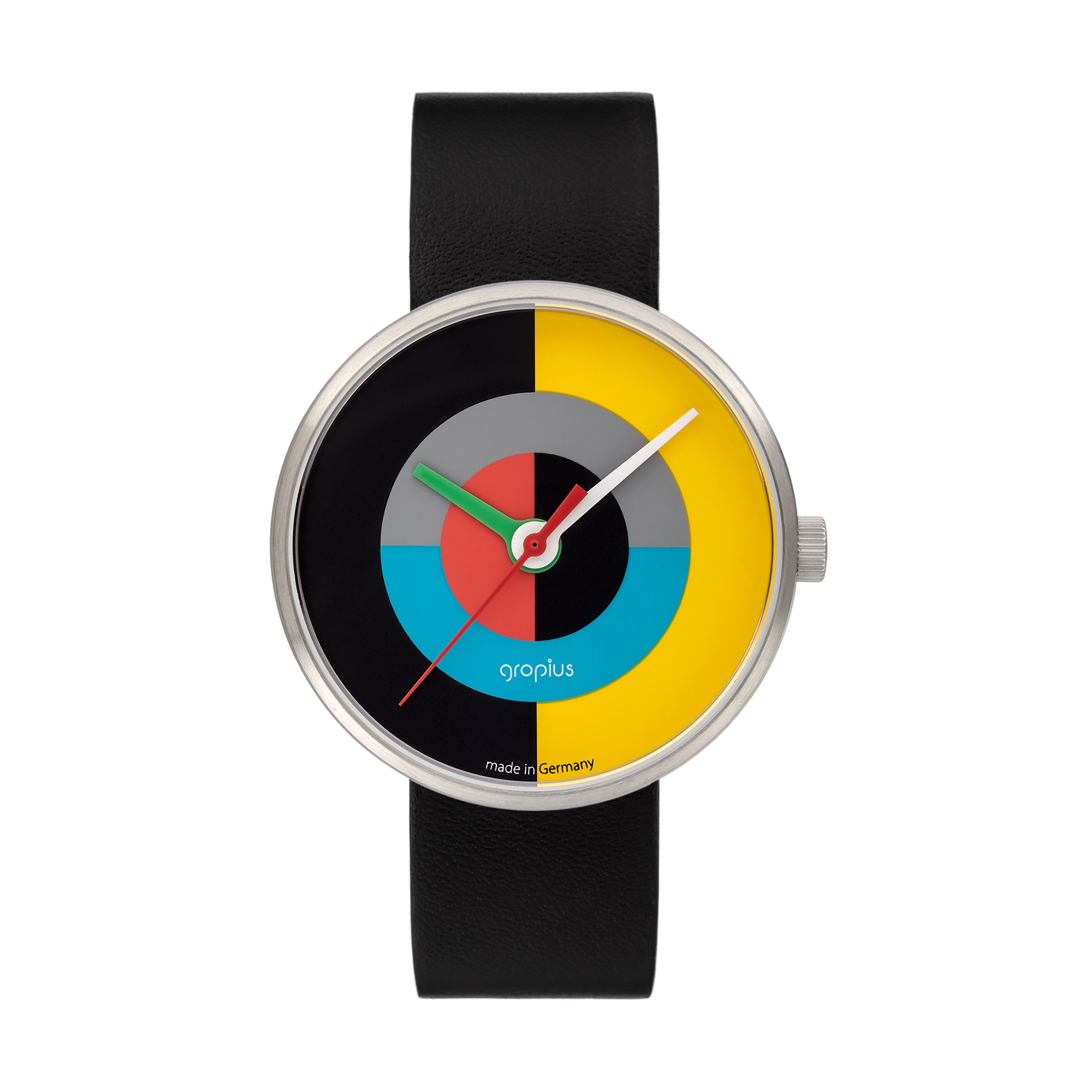 J. Albers montre avec bracelet en cuir Walter Gropius OFFRE SPECIALE