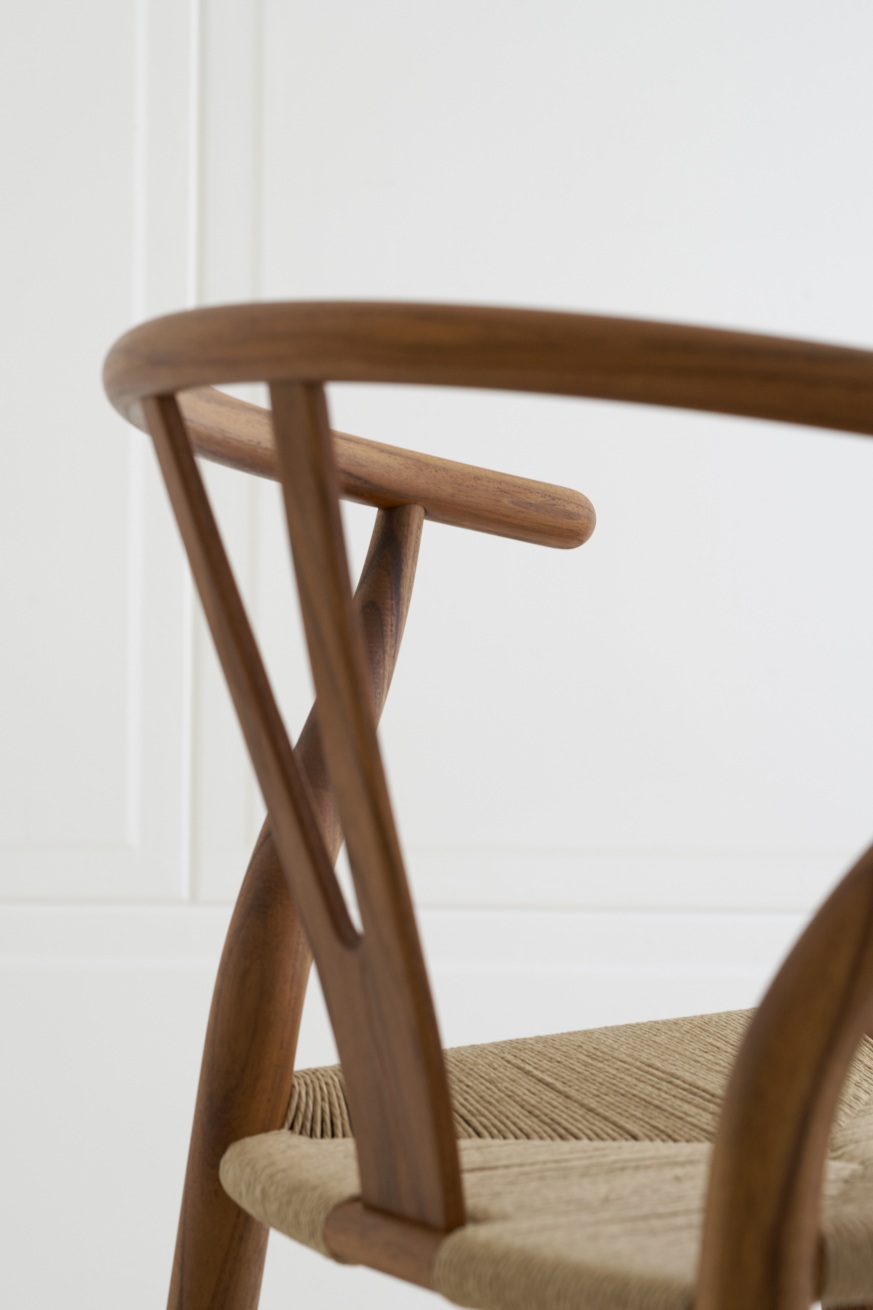 CH24 Wishbone Chair / Chaise Y-Chair Teck Carl Hansen & Søn 