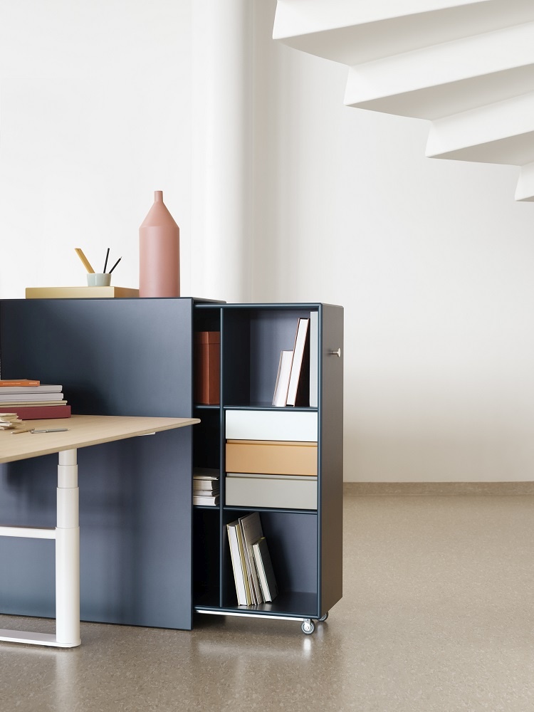 HiLow Double Table de travail réglable en hauteur Montana