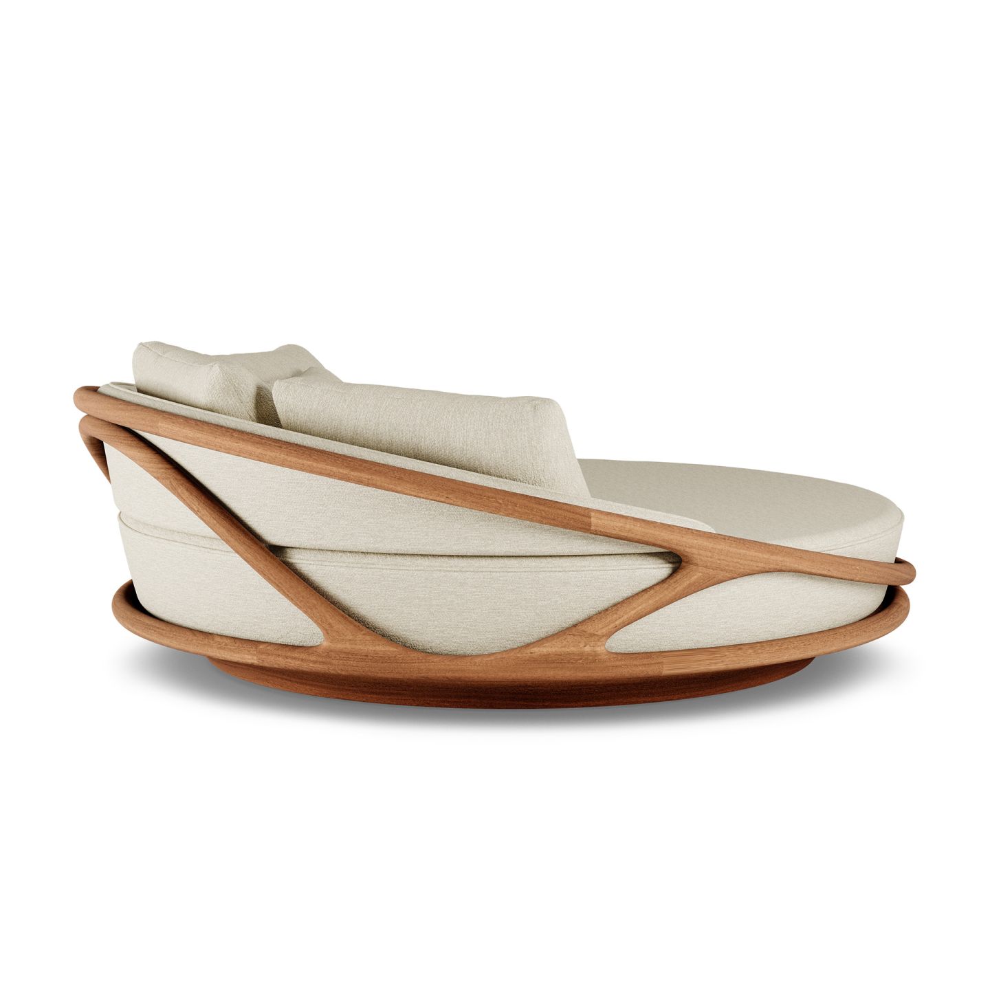 Chaise longue de jardin Solis Morpho