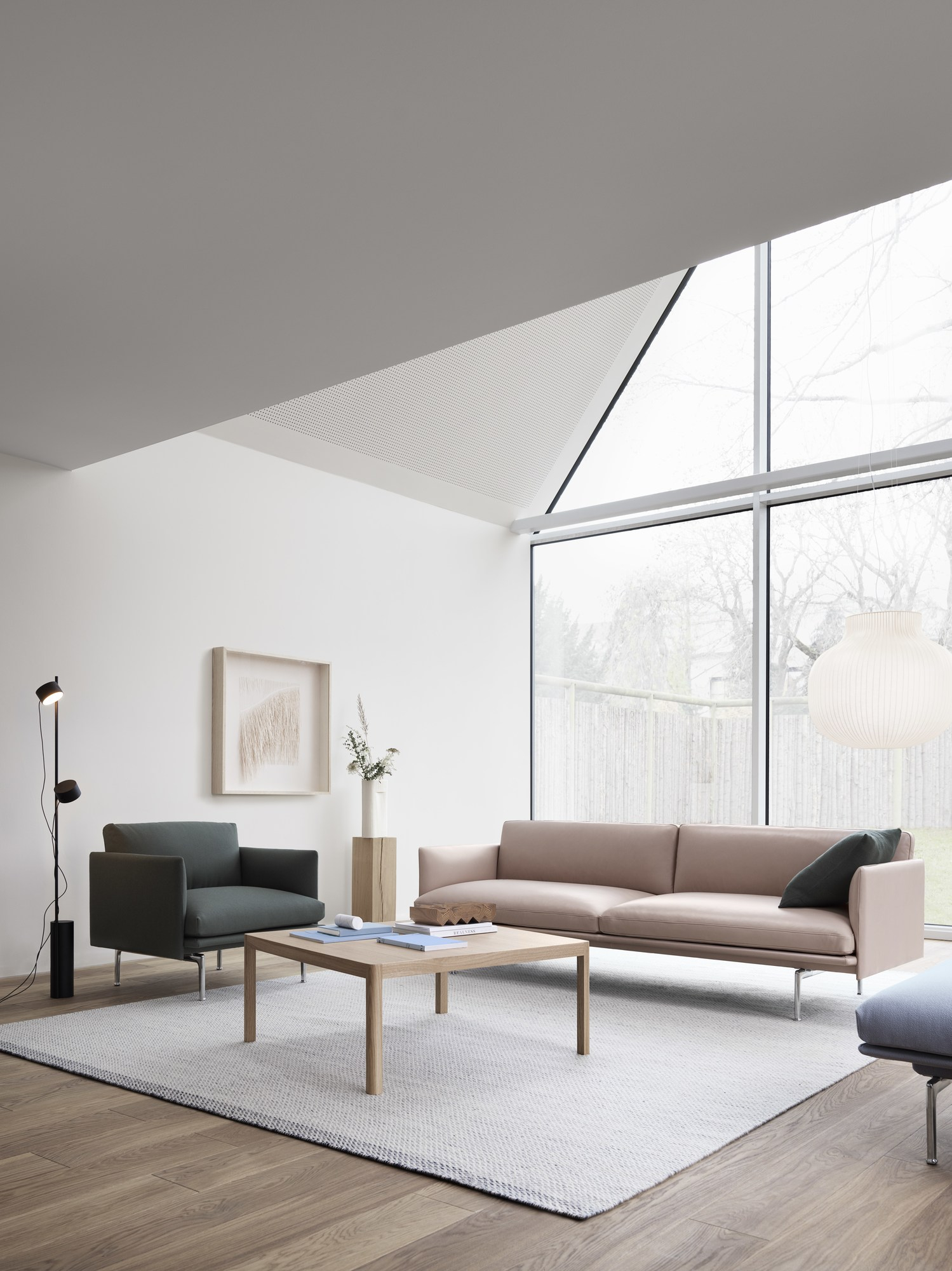 Post Floor Lamp Lampadaire Muuto