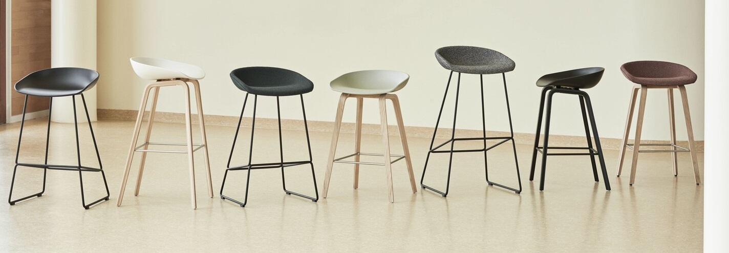 Tabouret design réglable en hauteur UP interstuhl