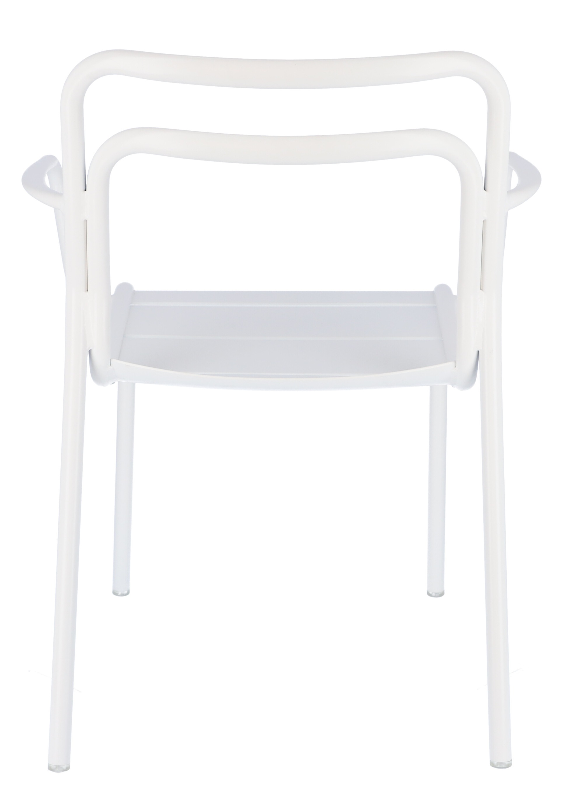 Live fauteuil empilable Outdoor Jan Kurtz Blanc
