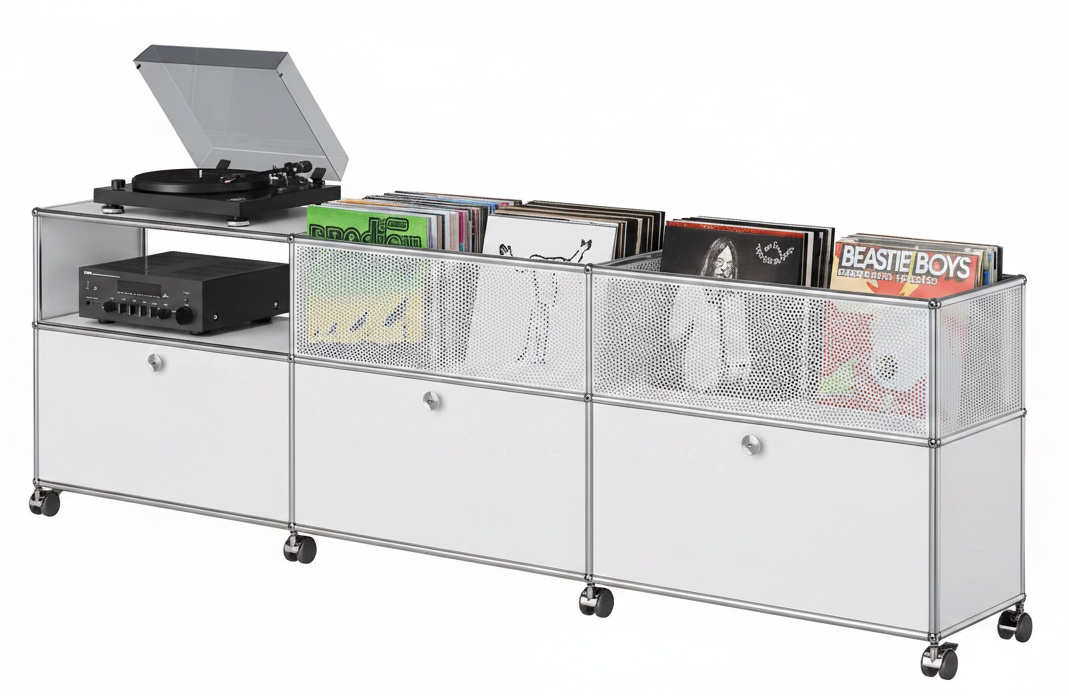 Sideboard avec rangement en vinyle USM Haller