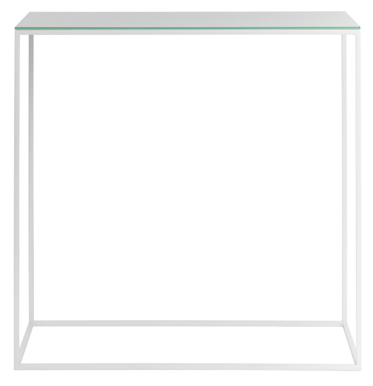 Table console Rack 85 cm de large blanc Schönbuch