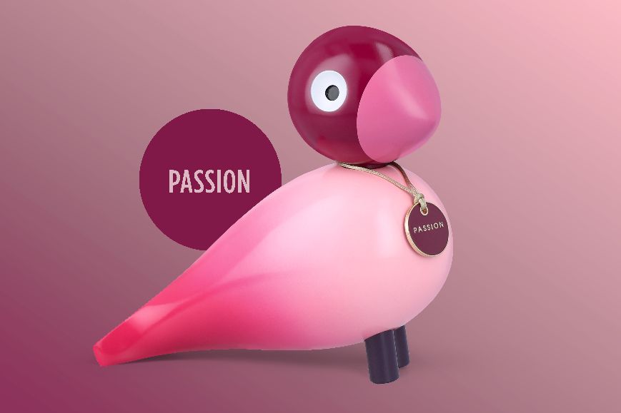 Story Bird Passion Oiseau en bois Kay Bojesen