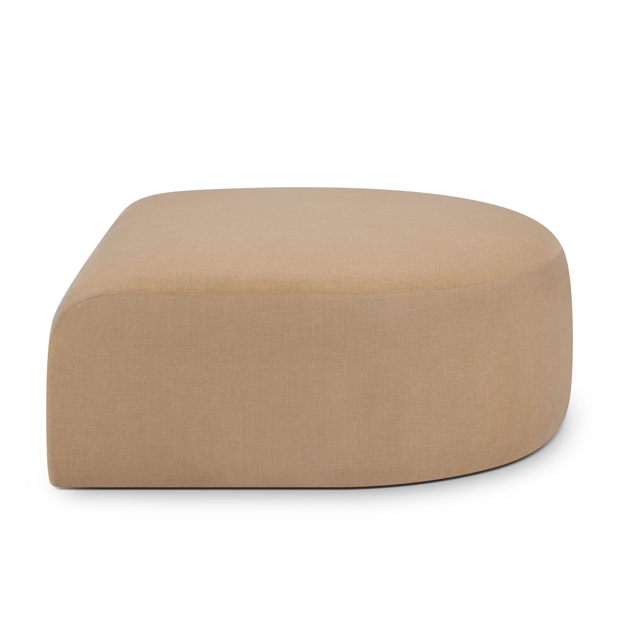 Tabouret semi-circulaire Bulky Light Sepia Ethnicraft