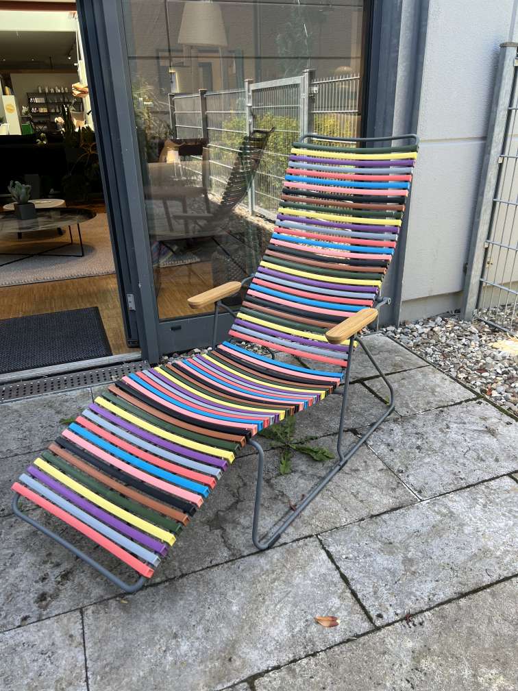 Click Sunlounger Outdoor Chaise longue MULTI COLOR 1 Houe Pièce d'exposition