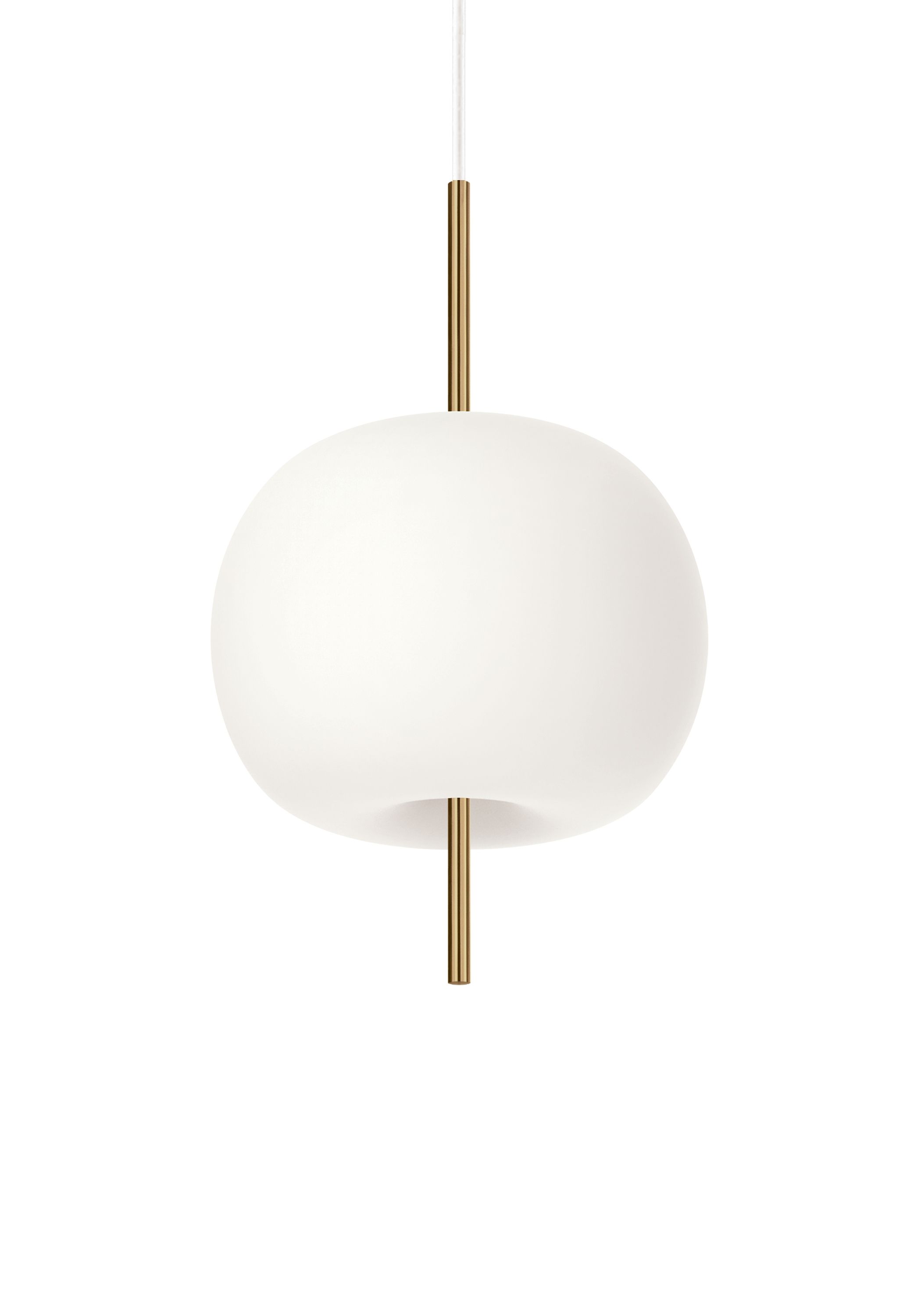Kushi 16 Lampe suspendue laiton Kdln
