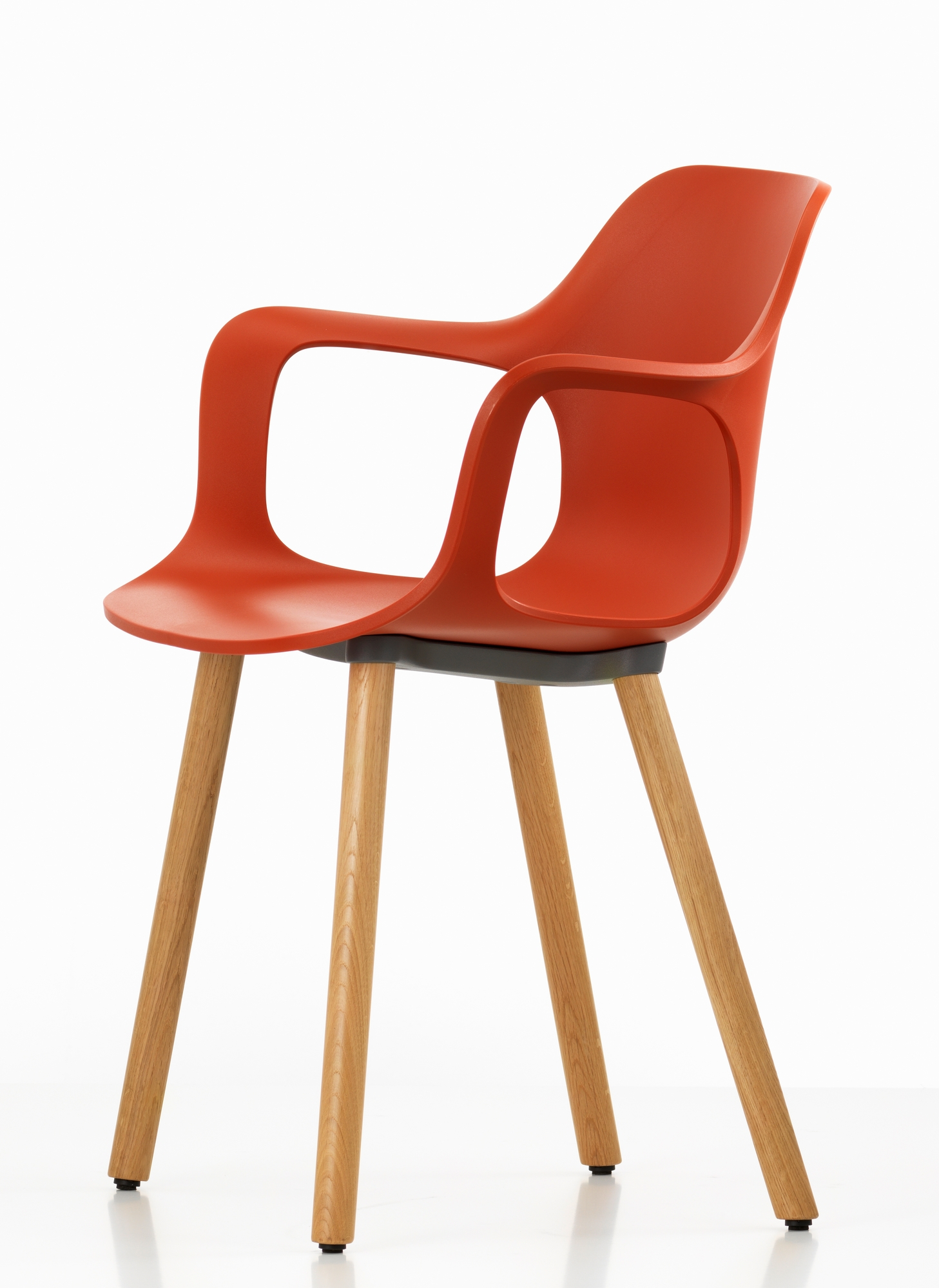 Hal RE Armchair Wood Chaise à accoudoirs Vitra