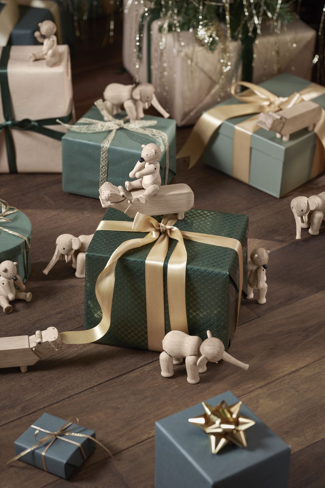 Set Liliput 3 pièces figure en bois Kay Bojesen